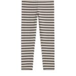 ARKET kleding 0DXJP1584 gebroken wit/zwart geribbelde legging kinderen