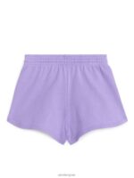 ARKET kleding 0DXJP1585 lila korte broek van badstof kinderen - Image 2