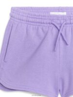 ARKET kleding 0DXJP1585 lila korte broek van badstof kinderen - Image 3