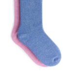 ARKET kleding 0DXJP1593 roze blauw glittersokken, 2 paar kinderen