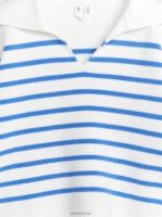 ARKET kleding 0DXJP1620 helder blauw/wit katoenen trui kinderen - Image 3