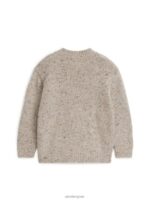 ARKET kleding 0DXJP1621 beige gebreid nep vest kinderen - Image 2