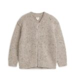 ARKET kleding 0DXJP1621 beige gebreid nep vest kinderen
