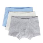 ARKET kleding 0DXJP1625 lichtblauw/grijs gemêleerd/wit jersey zwembroeken kinderen