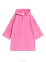 ARKET kleding 0DXJP1665 roze katoenen strandjas kinderen