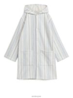 ARKET kleding 0DXJP1667 wit Blauw katoenen strandjas kinderen