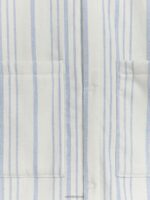ARKET kleding 0DXJP1667 wit Blauw katoenen strandjas kinderen - Image 3