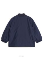 ARKET kleding 0DXJP1675 donkerblauw jas met ritssluiting kinderen - Image 2