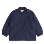 ARKET kleding 0DXJP1675 donkerblauw jas met ritssluiting kinderen