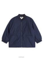 ARKET kleding 0DXJP1675 donkerblauw jas met ritssluiting kinderen