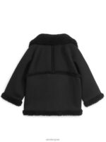 ARKET kleding 0DXJP1676 zwart stapel jas kinderen - Image 3