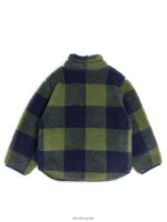 ARKET kleding 0DXJP1680 kaki/blauw geruit stapeljack kinderen - Image 2