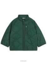ARKET kleding 0DXJP1681 groente gewatteerd jasje kinderen