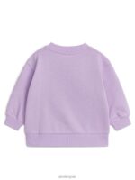 ARKET kleding 0DXJP1688 lila katoenen sweatshirt kinderen - Image 2