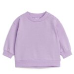 ARKET kleding 0DXJP1688 lila katoenen sweatshirt kinderen
