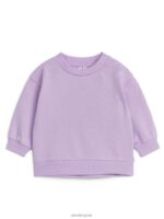 ARKET kleding 0DXJP1688 lila katoenen sweatshirt kinderen
