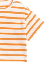 ARKET kleding 0DXJP1697 gebroken wit/oranje T-shirt met korte mouwen kinderen - Image 3