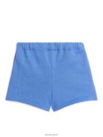ARKET kleding 0DXJP1699 blauw korte broek van katoenen badstof kinderen - Image 2