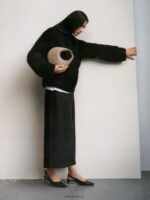 ARKET kleding 0DXJP16 wit poplin overhemd met rechte snit vrouwen - Image 3