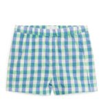 ARKET kleding 0DXJP1705 groen Blauw seersucker korte broek kinderen
