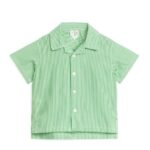 ARKET kleding 0DXJP1710 groen Wit babyresortshirtje kinderen