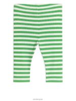 ARKET kleding 0DXJP1713 groen Wit geribbelde legging kinderen - Image 2