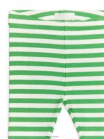 ARKET kleding 0DXJP1713 groen Wit geribbelde legging kinderen - Image 3
