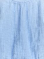 ARKET kleding 0DXJP1718 lichtblauw Kaasdoekblouse met ballonmouwen kinderen - Image 3