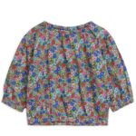 ARKET kleding 0DXJP1731 blauw/bloemig blouse met ballonmouwen kinderen