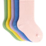 ARKET kleding 0DXJP1743 regenboog/meerkleurig ribgebreide babysokjes, 5 paar kinderen