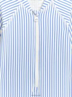 ARKET kleding 0DXJP1752 blauw/streep lange seersucker uv-zwemoverall kinderen - Image 3