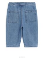 ARKET kleding 0DXJP1767 blauw gewassen zachte denimbroek kinderen - Image 2