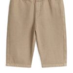 ARKET kleding 0DXJP1770 beige katoenen chino's kinderen