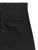 ARKET kleding 0DXJP178 zwart linnen broek vrouwen - Image 2
