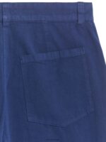 ARKET kleding 0DXJP192 blauw cropped katoenen linnen chino vrouwen - Image 2