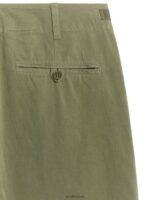 ARKET kleding 0DXJP199 kaki groen Katoenen chino met ronde pijpen vrouwen - Image 6