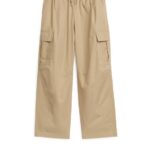 ARKET kleding 0DXJP211 beige cargobroek vrouwen
