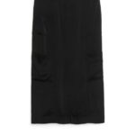 ARKET kleding 0DXJP262 zwart cargo rok vrouwen
