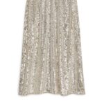 ARKET kleding 0DXJP263 zilver rok met pailletten vrouwen