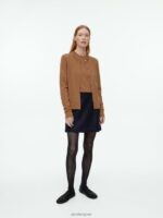 ARKET kleding 0DXJP269 donkerblauw minirok van wol vrouwen - Image 2