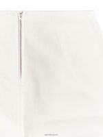 ARKET kleding 0DXJP271 wit minirok van katoenkeperstof vrouwen - Image 2