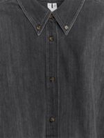 ARKET kleding 0DXJP27 zwart gewassen oversized denim overhemd vrouwen - Image 2