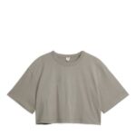 ARKET kleding 0DXJP299 wrat cropped t-shirt vrouwen