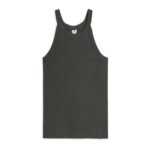 ARKET kleding 0DXJP306 uit zwart geribde tanktop vrouwen