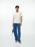 ARKET kleding 0DXJP316 gebroken wit zwaargewicht t-shirt vrouwen - Image 2