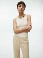 ARKET kleding 0DXJP358 gebroken wit zijden tanktop vrouwen - Image 2