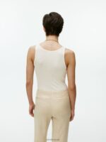 ARKET kleding 0DXJP358 gebroken wit zijden tanktop vrouwen - Image 3