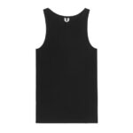 ARKET kleding 0DXJP359 zwart zijden tanktop vrouwen