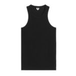 ARKET kleding 0DXJP382 zwart rib racer tanktop vrouwen