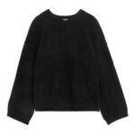 ARKET kleding 0DXJP403 zwart trui van alpacamix vrouwen